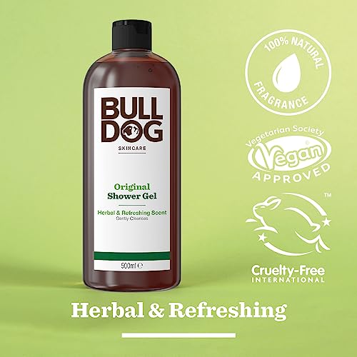Bulldog Skincare Bulldog - Original Shower Gel 500Ml (Pack of 2) - Image 4