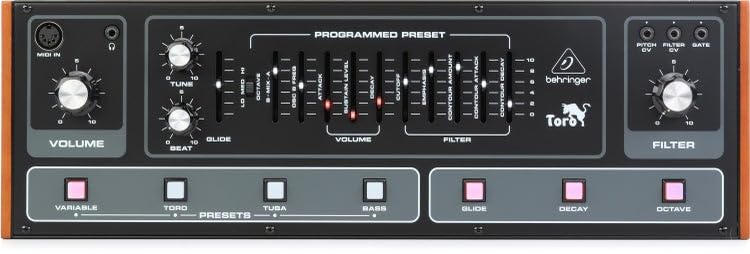 Behringer TORO Analog Bass Synthesizer