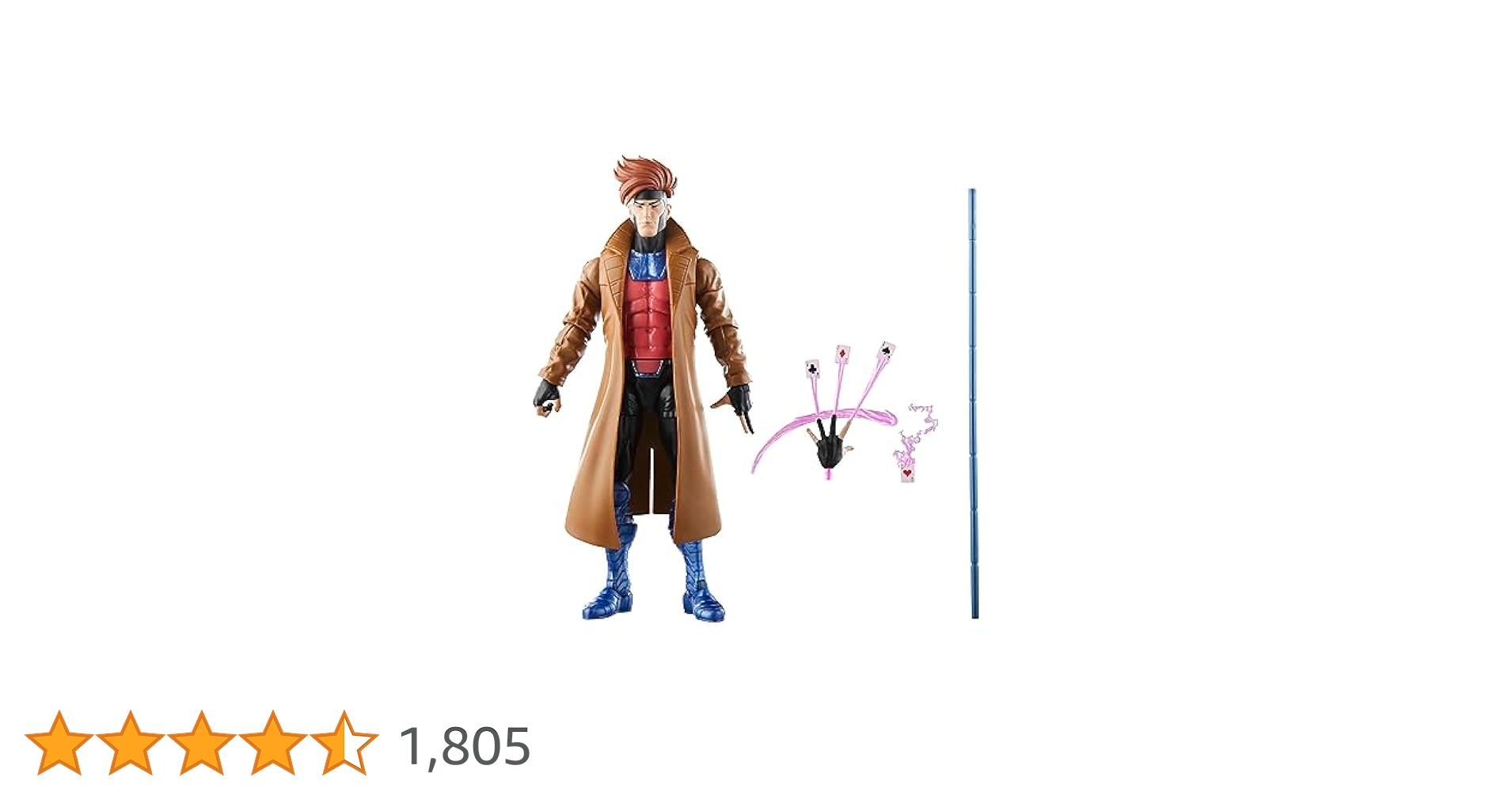 マーベルレジェンド　X-Men '97 ガンビット フィギュア Amazon.com: Marvel Legends Series Gambit, X-Men '97
