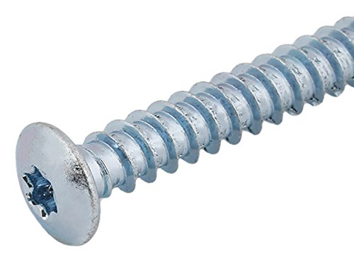 Diametro 7,5 lunghezza 82 SFS Intec fb-fk-t30 – 7 – Set di 100 Viti per cemento, grigio, 1115795