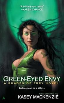 Mass Market Paperback Green-Eyed Envy (A Shades of Fury Novel) Book