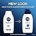 NIVEA MEN Sensitive Body Wash with Bamboo Extract, Moisturizing Body Wash for Sensitive Skin, Soap Free Shower Gel for Men with No Drying Alcohol, 30 Fl Oz Bottle