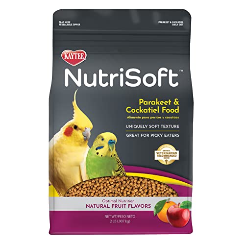 Kaytee Nutri Soft Pet Parakeet & Cockatiel Bird Food, 2 Pound #TOP16