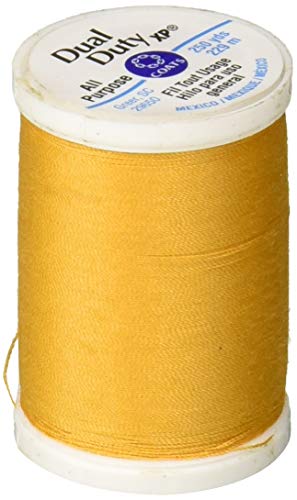 Hilo Coats Thread & Zippers S910-7460 Dual Duty XP 250 Yardas Oro miniatura 1