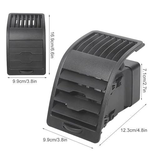 Accesorio de ventilación de tablero interior compatible con Hummer H3 2