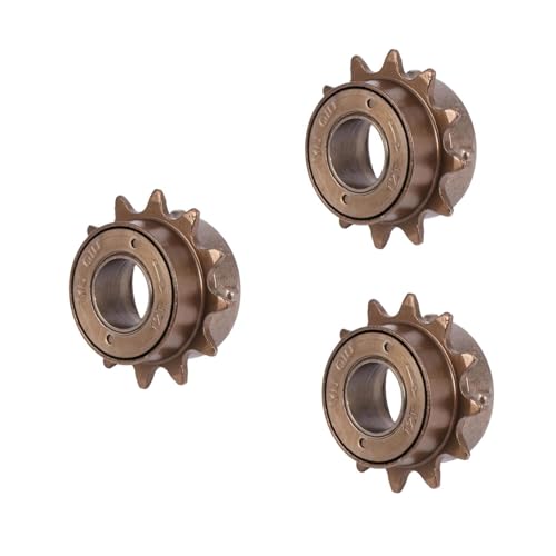 Roue libre 12T en acier marron diametre 34mm pour reparation de velo