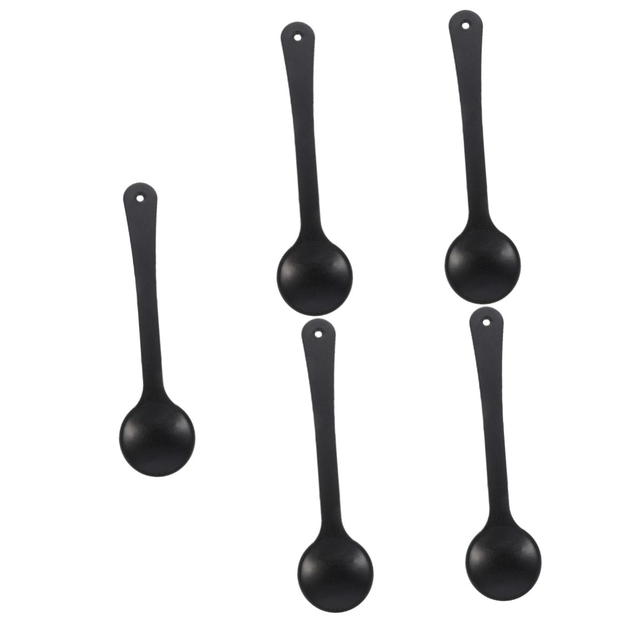 NULYLU 5 Pcs Optical Vernier Pd Ruler Reusable Eye Patches Optometry Paddle Vision Paddle Eye Test Occluder Spoon