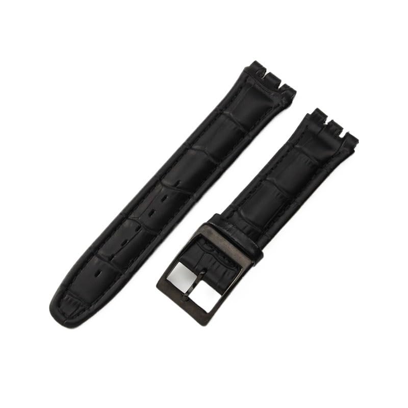 Bracelet Swatch cuir 19mm pour remplacer une attache concave cassée ou usée