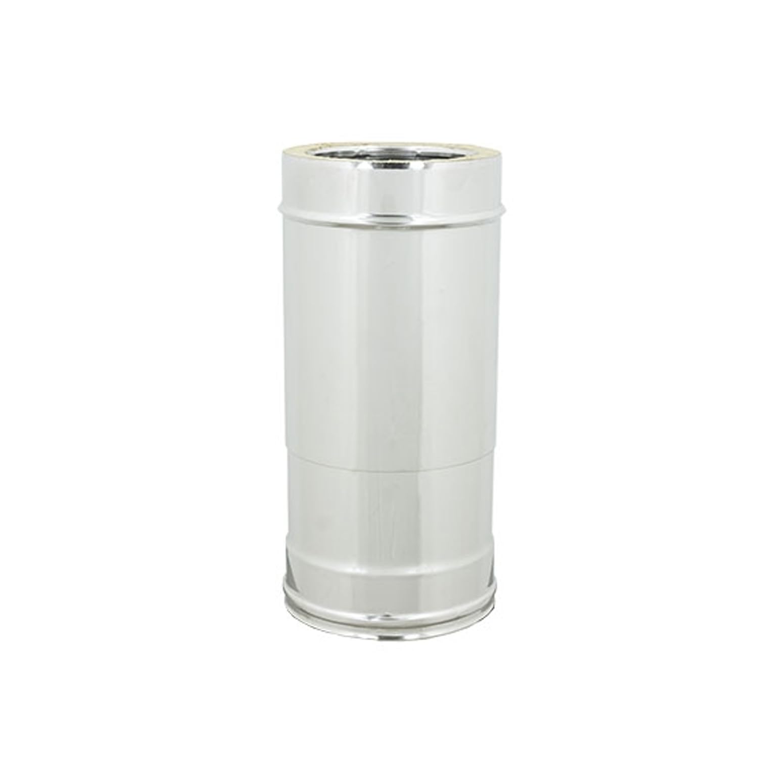 Modulo Telescopico Doppia Parete Canna Fumaria Acciaio INOX Tubo Coibentato Regolabile da mm 250 a mm 400 (DN 250/300)