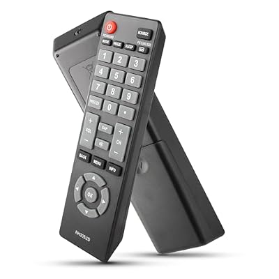 NH305UD for Emerson TV Remote, Universal Remote Control for Emerson TV LCD HDTV Models LF402EM6 LF461EM4 LF501EM4 LF501EM5F LF391EM4 LF320EM4 LF461EM4A LF290EM4