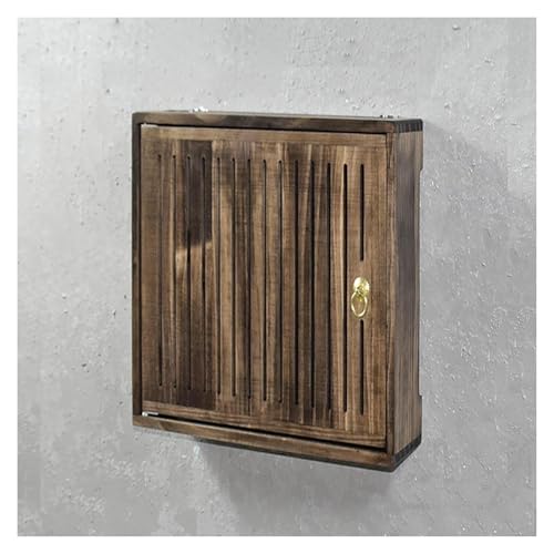 Étagère murale en bois pour routeur WiFi – Boîte de rangement élégante pour routeur, cache de gestion des câbles pour la maison et le bureau, design peu encombrant, organise l'équipement WiFi