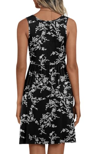 Image of CATHY 2026 Womens Casual Dress Summer Sleeveless Dresses V Neck Wrap Sexy Sundress with Pockets S-2XL