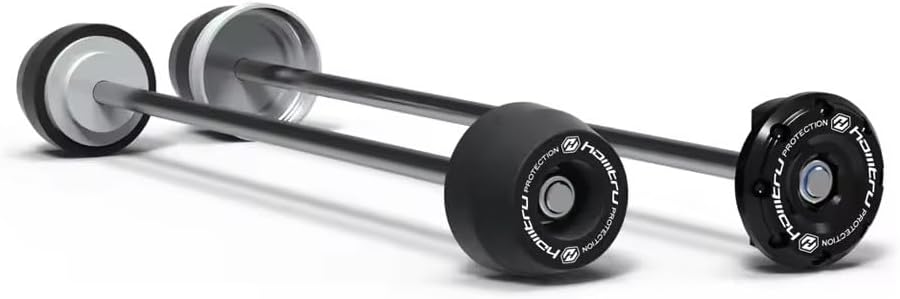 For KTM 1290 Super Duke/R/RR/GT 2013-2025 Front Rear Axle Fork Crash Slider Motorcycle Wheel Hub Anti-Collision Block (Front-Rear (black))