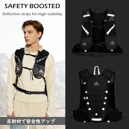 Image of TRIWONDER Hydration Vest Running Backpack for Men & Women, Water Pack for Hiking, Camping, Climbing & Cycling, Lightweight Daypack