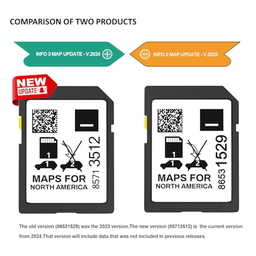 2024 GPS Navigation SD Card Map 85713512 Fits GMC Cadillac Buick