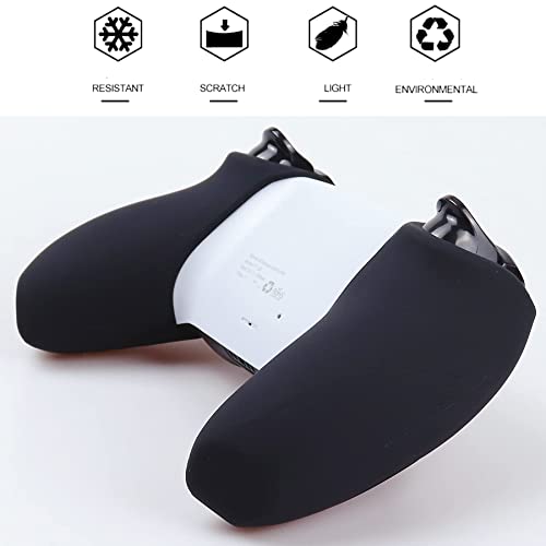 Image of Silicone Skin for Ps5, Anti-Slip Shell Cover Case with 10 Joystick Grips for PlayStation 5 Controller