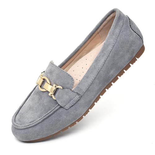 Image of Cvistpieo Loafers for Women Business Casual Shoes Comfortable & Lightweight Penny Loafers Slip On Work Flats