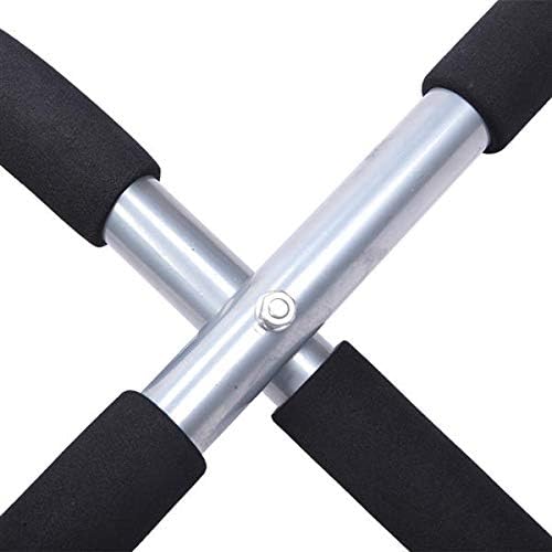 Miniatura 4 de Barra de dominadas para puerta de fitness, equipo de gimnasio portátil para interiores, multiagarre fuerte para puerta  Barra de dominadas para