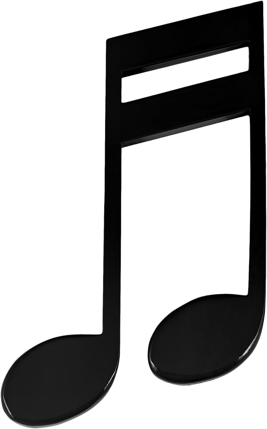 Broadway Gifts Black 16Th Note Glossy Wooden Wall Decoration