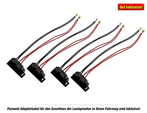 Alpine Lautsprecher-Set 16,5 Cm – Komplett-Set Für SEAT Ibiza 6L & Leon 1P (2002-2012)