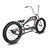 MICARGI 26 Vancouver GT Complete Cruiser Bikes High Rise Handlebars Fat Tires Adult Beach Cruiser Chopper Bike (MBK-BK/1-Speed/Hi Handlebar) #1