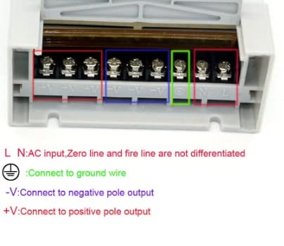 LED Driver 12 24 V Power Supply Adapter Lighting Transformers DC 12V 24V Power 5A 8A 10A 15A 20A Power Supply Outdoor Rainproof(24V 16.5A 400W)