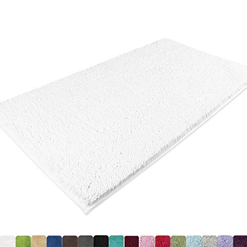 MAYSHINE Absorbent Microfiber Chenille Door mat Runner for Front Inside Floor Doormats, Quick