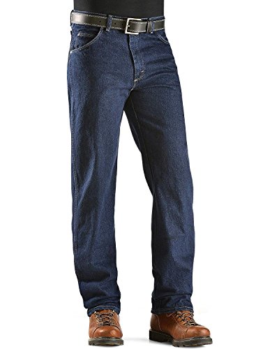 Wrangler Mens Classic Fit Jeans, Prewashed, 34W x 30L US2