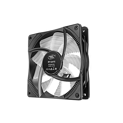 Image of DEEPCOOL MATREXX 55 MESH Mid-Tower EATX Computer Cabinet /Gaming Case - Black | 4mm Tempered Glass| 4 x SSD and 2 x HDD Slot & DEEPCOOL RF120 FS 120 mm Case Fans /Cooler