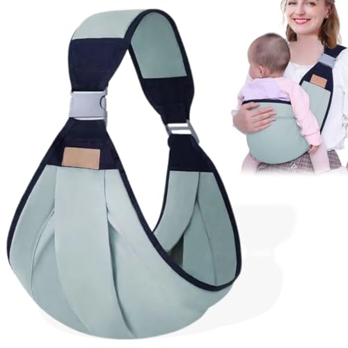 Portabebés Correa Ajustable, Portabebés Ajustable, Portabebés Ergonómico Portátil, Multifuncional, Portabebés Recién Nacidos
