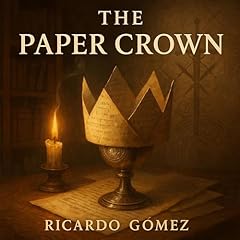 The Paper Crown Audiolibro Por Ricardo Gomez arte de portada