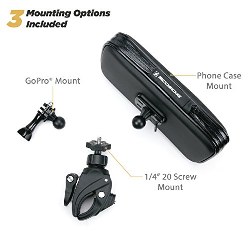 Scosche Psm11002 Terraclamp Tube Phone Mount,Black,3-In-1 Quick Release #TOP2