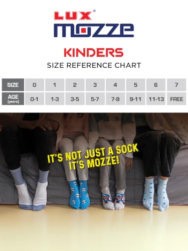 Image of Socks for Kids, Printed Cotton Socks for Boys, Soft Comfortable Breathable Socks, Durable Everyday Wear Socks, Casual Socks - Pack of 2