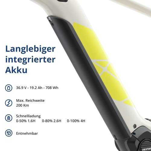 Trekking E-Bike HEPHA E-Bike Trekking 7 Long Range Elektrofahrrad