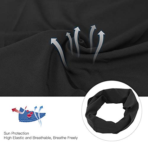 Lenço de exercício, lenço de rosto de ciclismo multifuncional de absorção de suor para uso ao ar liv