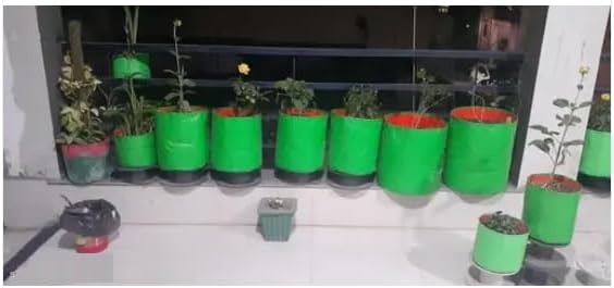 RK_Enterpries Grow Bags for Terrace Gardening (12x12 inches) Pack of 10