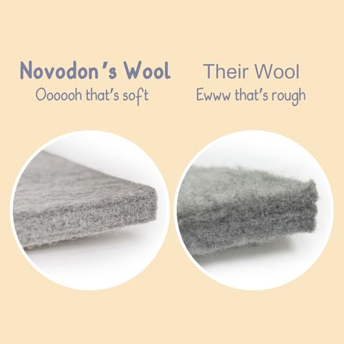 Novodon LE Merino Wool Pressing Mat For Quilting 22 Inch X 60 Inch 100% Merino Wool Ironing Pad For Quilters thumb #4