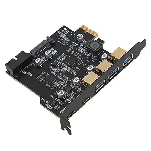 Tarjeta de expansión PCIE 1X a USB 3.0 Tipo C puertos de E/S internos ordenador