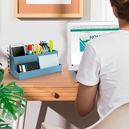 Organizador de Mesa Multi Organizer Acrimet (Cor Azul Sólido)