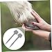 Abaodam 10pcs Horseshoe Nails Horse Hoof Shoes Horseshoe Ring Equestrian Sports Package