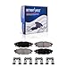 Detroit Axle - Brake Kit for 2005-2009 Subaru Outback 2006-2009 Legacy, Disc Brakes Rotors Ceramic Brake Pads 2007 2008 Replacement : 11.54'' inch Front and 10.79'' inch Rear Rotors