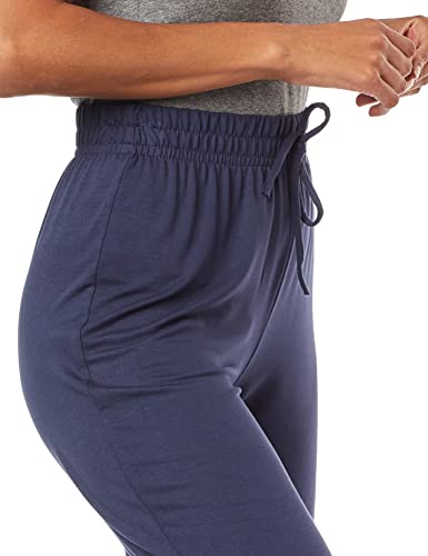 Calça Básica, basicamente., Feminino, Azul Marinho, P