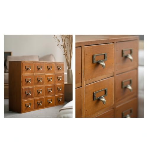 Mueble para estudiantes con doce cajones para maximizar espacio de mesa 6