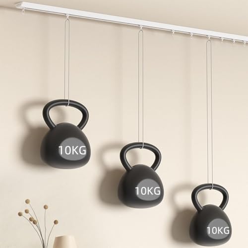 Gardinenstange Selbstklebend - Ohne Bohren Installation für Wohnzimmer Schlafzimmer & Küche - Starker Halt Einstellbare Länge Perfekt für Wohnkultur & Fensterbehandlung