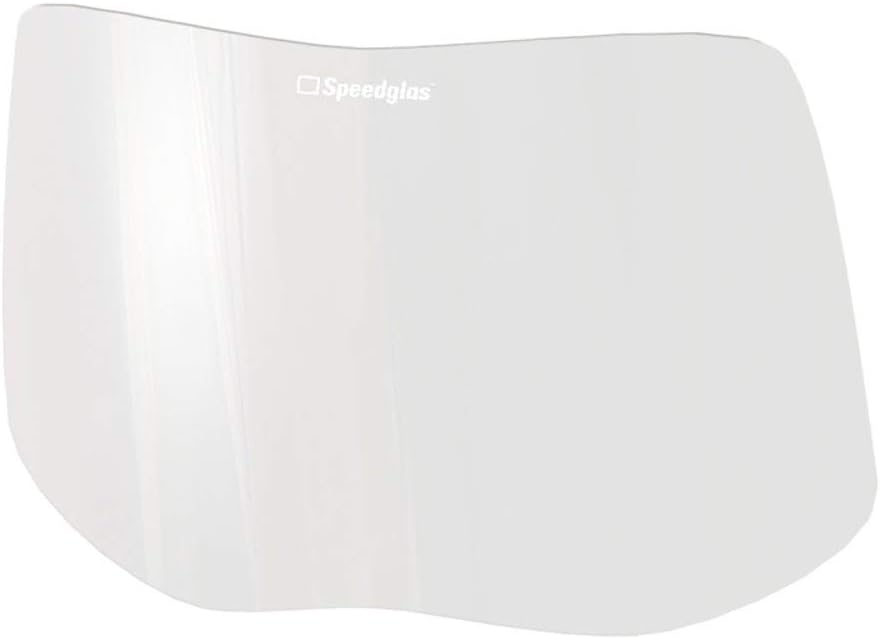 3M Speedglas 9100 Welding Helmet Outside Protection Plate 06-0200-52-B, Scratch Resistant, Bag of 50