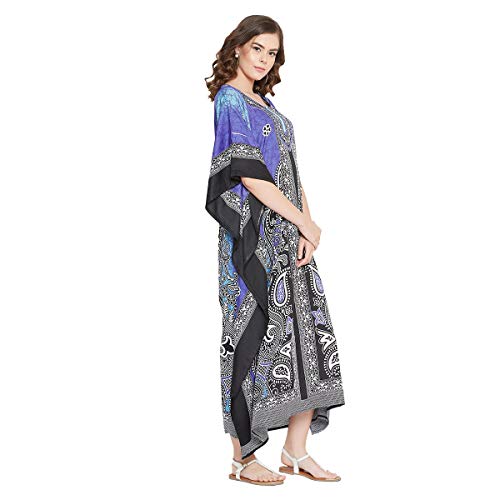Oussum Kaftan Dresses for Women – Plus Size Moomoo Dresses, Bathing Suit Cover Up, Beach Cover Ups, Casual Maxi Kaftan2