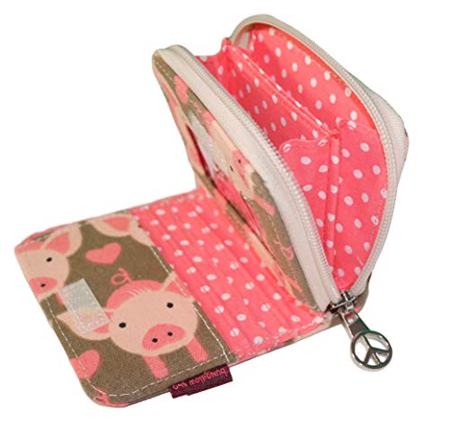 bungalow 360 Billfold Vegan Wallet (PIG)3