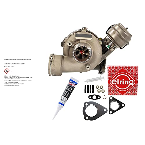 ATEC Germany 1x Turbocompresor, incl. kit de montaje, 1x aditivo para el llenado inicial del Turbocompresor, compatible con AUDI A4 B7 (8EC), A4 B7 Avant (8ED), A6 C6 (4F2), A6 C6 Avant (4F5)