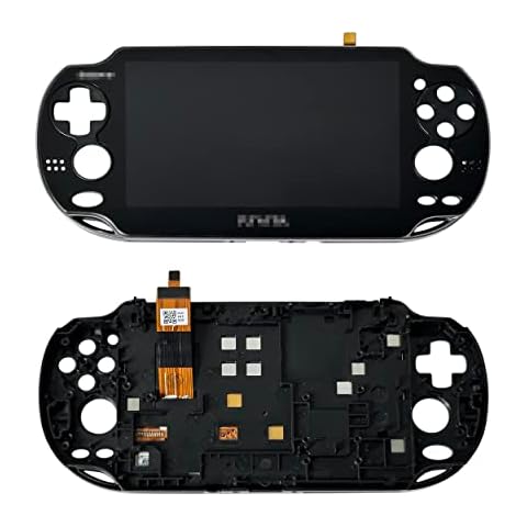 Partsatoz Black LCD Touch Screen for PS Vita Cover