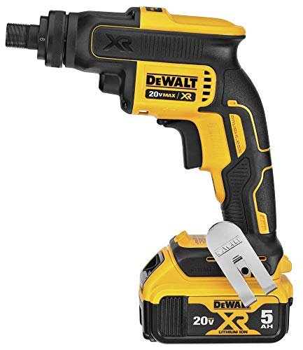 DEWALT 20V MAX XR Screw Gun Kit with Threaded Clutch Housing (DCF624P2)